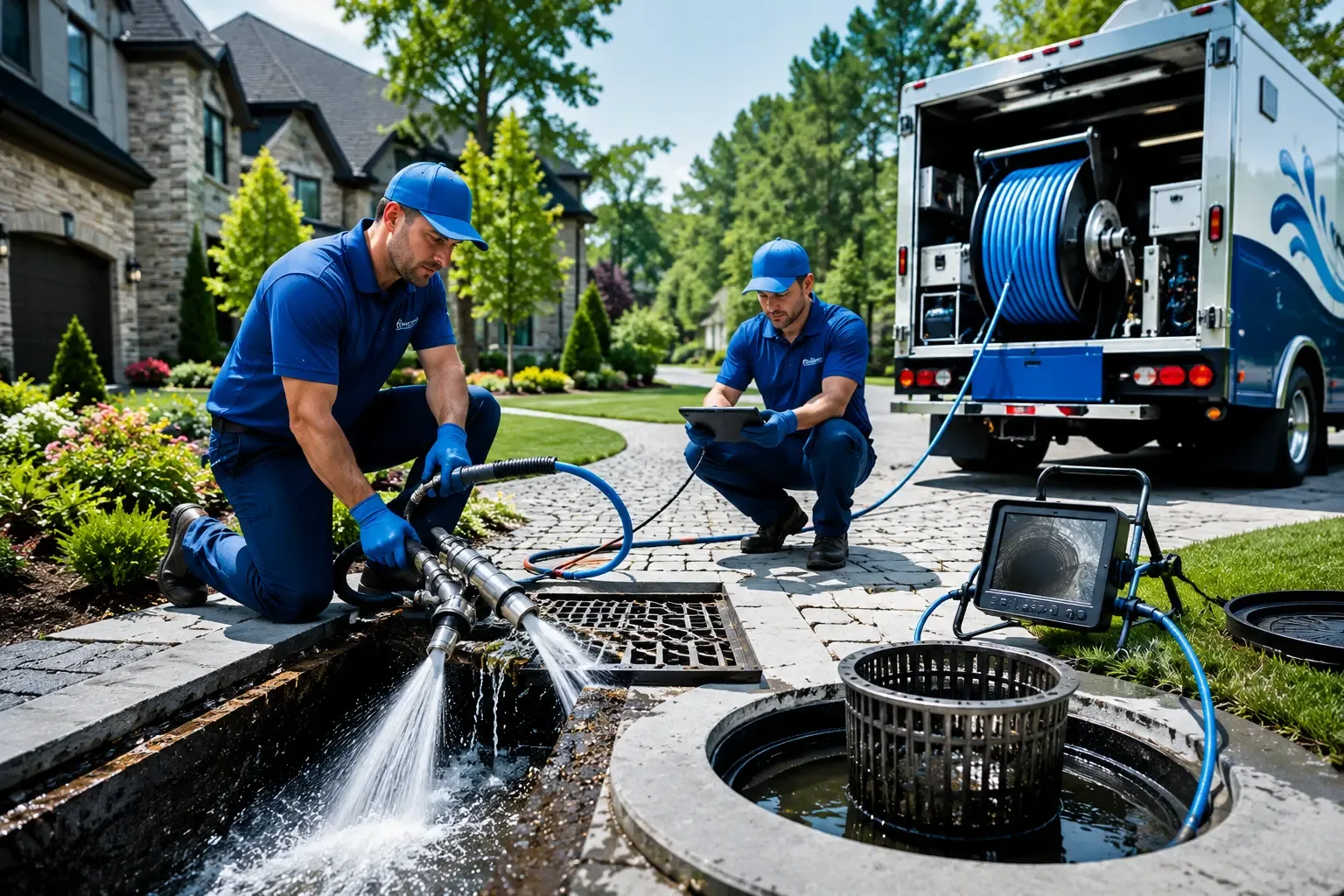 Local outdoor drain cleaning professionals in Creola, OH